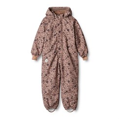 Wheat Snowsuit Miko Tech - Rose dawn flowers